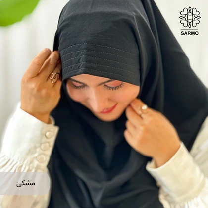 مقنعه ابردوزی