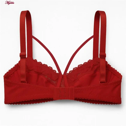 سوتین فنردار زنانه ماییلدا مدل هارنس دار قلب قلبی کد 5551