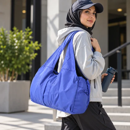 ساک ورزشی زنانه مدل پاپیون کد P20686