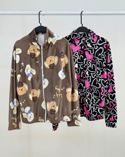 سویشرت مخمل عروسکی