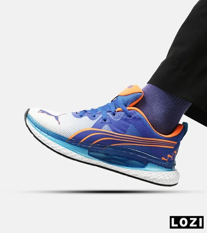 کفش کتانی ورزشی آبی سفید مردانه و زنانه PUMA مدل 4616