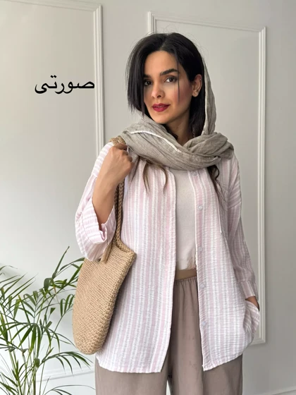 مانتو شومیزی راه راه یاس