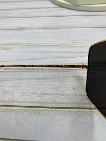 عینک آفتابی Ray-Ban مدل RB 1971 فریم فلزی، عدسی کریستال پلاریزه با استاندارد UV400