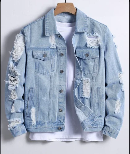 کت جین زاپ‌دار