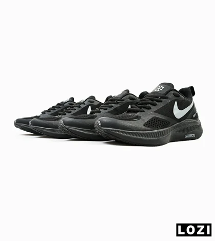 کفش کتانی مردانه و زنانه مشکی خاکستری Nike guide 10