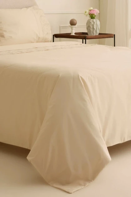 سرویس روتختی دو نفره Karaca Home مدل Luciana 100٪ پنبه - بژ