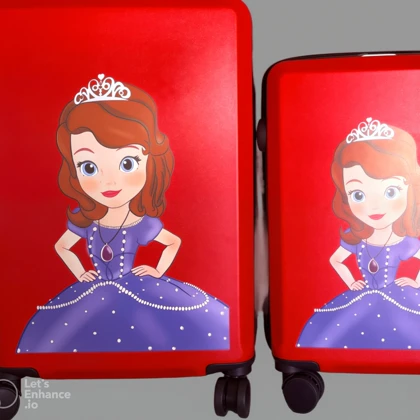 چمدان کودک سوفیا سایز 20 رنگ قرمز ricardobeverlyhills