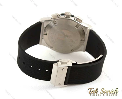 ساعت هابلوت مردانه سه موتوره سیلور اسکلتون Hublot-3602-G