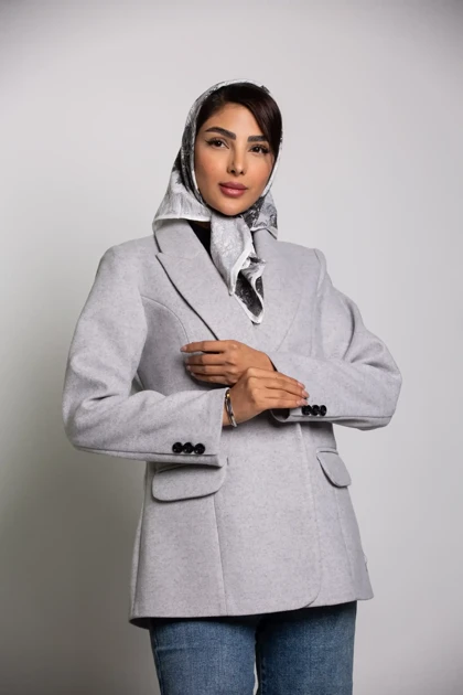 کت فوتر یقه بلیزر بنیتا