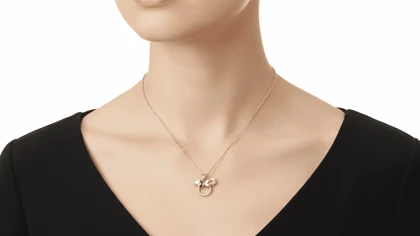 گردنبند استیل مدل میکی موس