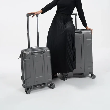مجموعه 3 عددی چمدان رزمری مدل Rose Merry RL-204-3J_Grey