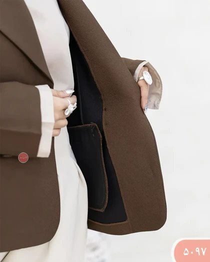 کت سه دکمه سامانتا 5097