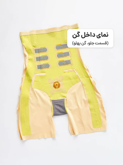 گن لاغری زنانه ساعت شنی لیزری دو رنگ