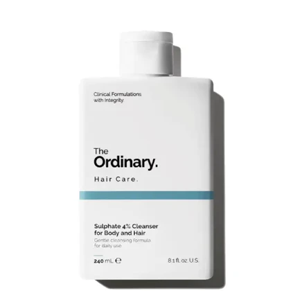 شوینده بدن و مو اوردینری The Ordinary مدل Sulphate 4% Cleanser (ملایم و فاقد عطر)