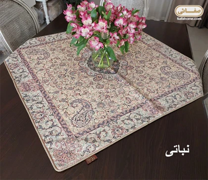 رومیزی 11 ترمه هاشمی کد 79 با 3 رنگ متنوع