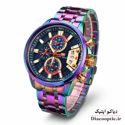 ساعت مچی مردانه اورجینال موتور ژاپن برند مینی فوکوس سه موتور مدل Mf0352G.02