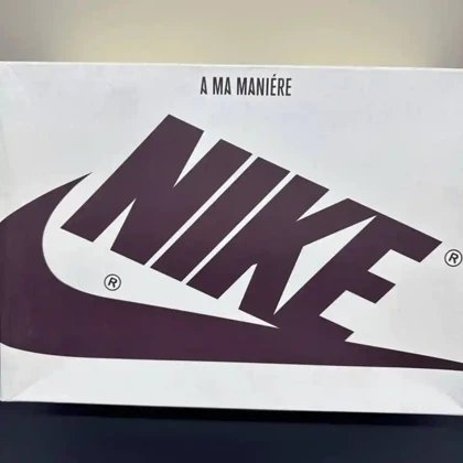 کفش نایک ایر جردن وان ساق‌دار امامنیر کرم قهوه‌ای Nike Air Jordan 1 High A Ma Maniére Cream Brown