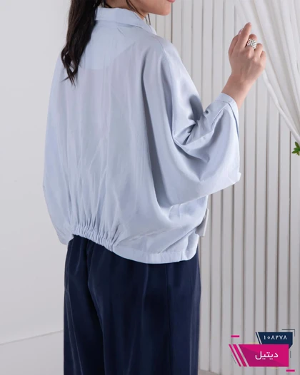 شومیز زنونه پایین پیله پشت کش LIMITED