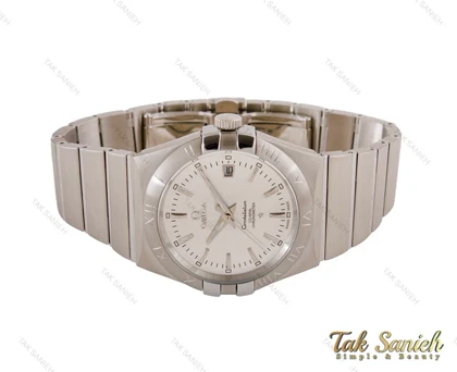 ساعت امگا کانسلیشن مردانه تمام سیلور خطی Omega-5067-G