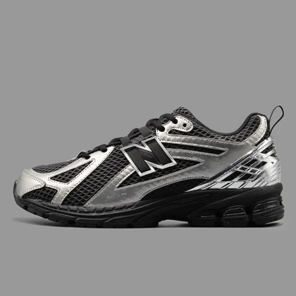 نیوبالانس 1906 مشکی نقره ای New Balance 1906R The Basement Night Chrome