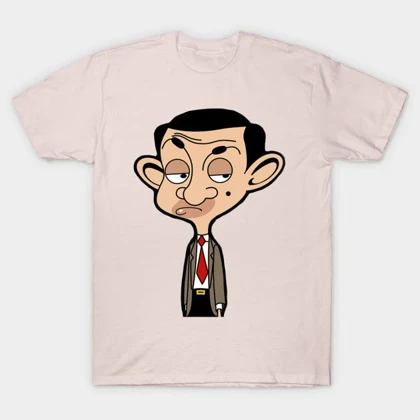 تیشرت Mr Bean's طرح Mr. Bean Bad Day کد 262260
