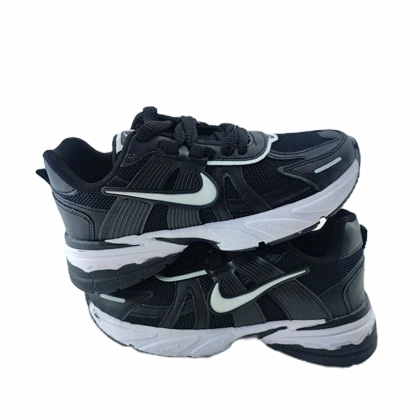 کفش اسپرت زنانه و پسرانه برند نایکی nike مدل وی تو کی V2K مشکی کد 701
