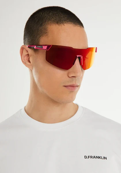 عینک آفتابی دی فرانکلین مدل D.franklin Tsunami Red Chrome / Red Revo