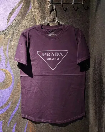 تیشرت نخی ارزان PRADA