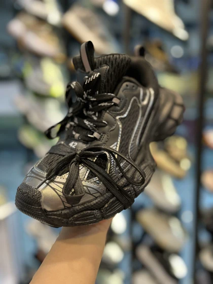 کفش کتانی بالنسیاگا 3XL مشکی طوسی