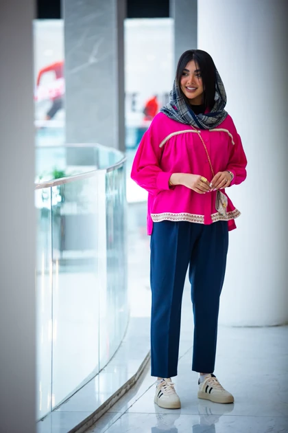 مانتو کرسپو سینه چین خرجکار کنفی