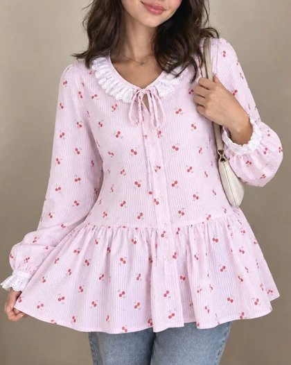 شومیز عروسکی پرما 7644