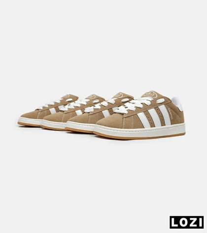 کفش کتانی مردانه و زنانه قهوه ای ADIDAS Campus
