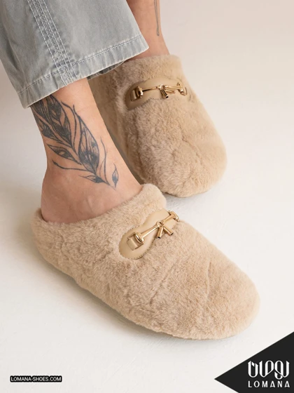 اسلیپر پشمی هاله لومانا - کد 2596