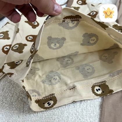 بلوز شلوار جنس پنبه خرسی (دختر و پسر) مناسب 1 تا 8 سال