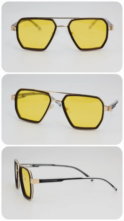 عینک آفتابی مردانه و زنانه امپریو آرمانی Emporio Armani T0942 پلاریزه و ضد اشعه UV400 ایتالیایی