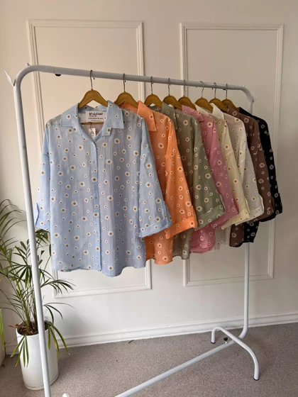 مانتو شومیزی بابونه