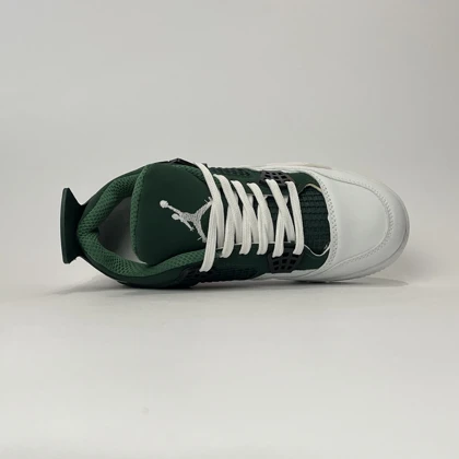 کفش روزمره نایک جردن 4 سفید سبز