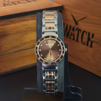 ساعت مچی زنانه بولگاری BVLGARI با موتور ژاپنی کد 4