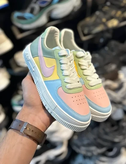 کتانی زنانه ایرفورس هفت رنگ