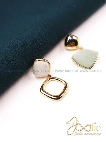 گوشواره زنانه طرح طلامخمل کد E1148