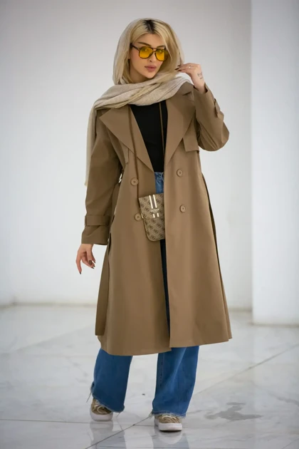 بارانی پارکا بلند ژیله پیلی