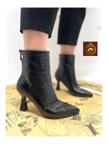 نیمبوت مجلسی ورنی زنانه مدل Liana