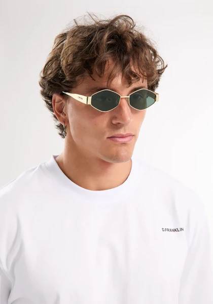عینک آفتابی دی فرانکلین مدل D.franklin Cuprum Diamond Gold / G15