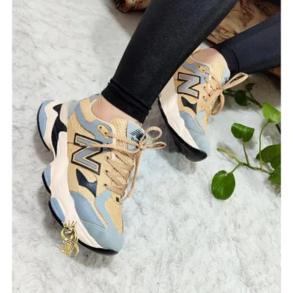 کتانی طبی لژدار زنانه مدل نیوبالانس 9060 کد 75276