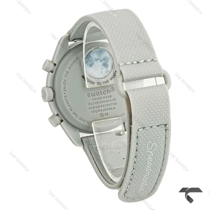 ساعت امگا سواچ ماموریت به ماه 1965 بند رابر جدید Swatch-10598-U
