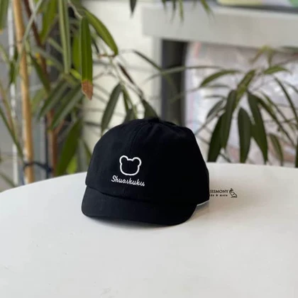 کلاه بیسبالی نوزادی کتان نقاب کوتاه