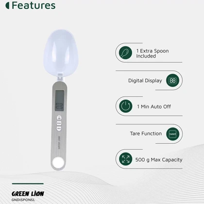 ترازو قاشقی گرین لاین GREEN LION اصل مدل GL-SL3 دیجیتال