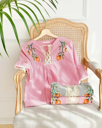 بلوز راه راه ژانیتا