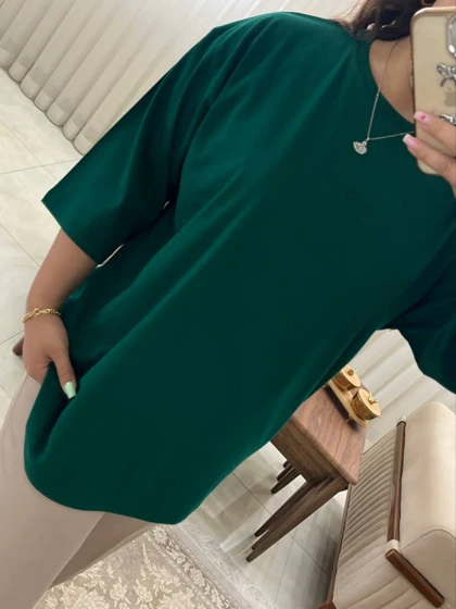 تیشرت باکسی زنانه و دخترانه اسپرت کد 439