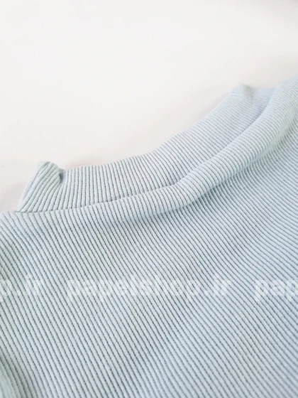 بلوز کبریتی یقه سه سانت آستین بلند